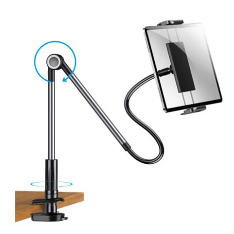 Joyroom forgó állítású asztali telefon és tablet tartó, fekete (JR-ZS263)