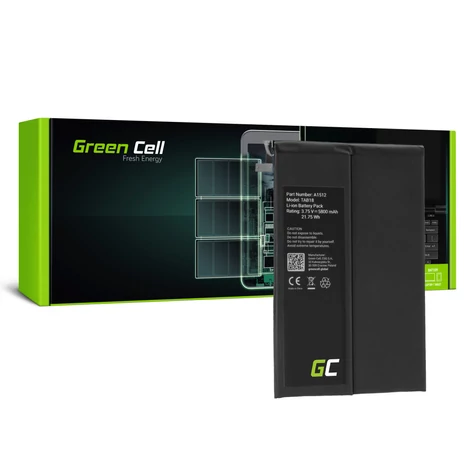 Green Cell tablet akkumulátor A1512 do Apple iPad Mini 2 A1489 A1490 A1600 A1491 A1599 2nd Gen iPad Mini 3 A1600 A1601