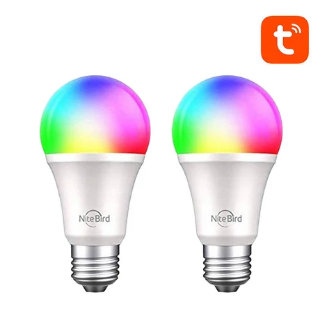 Gosund Okos izzó LED Nite Bird WB4 (2-es csomag) (RGB) E27 Tuya