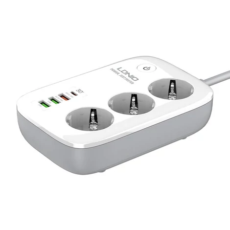 LDNIO SEW3452 Intelligens Wi-Fis elosztó (fehér)
