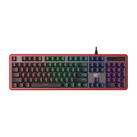 Havit KB870L mechanikus gamerbillentyűzet RGB (fekete)