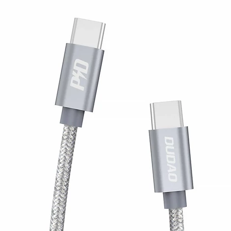  Dudao L5ProC USB-C USB-C kábelPD 45W, 1m (sivý)