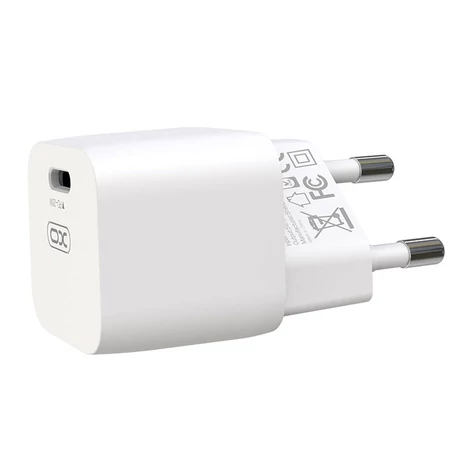 XO CE01 Fali töltő 20W, PD (fehér)