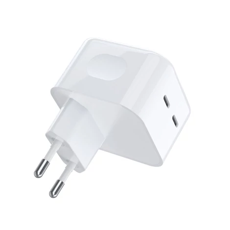 Nabíjačka Choetech 35W 2xUSB-C PD biela (Q5008)