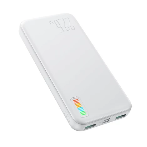 Joyroom power bank 10000mAh Dazzling Series 22.5W fehér (QP194)