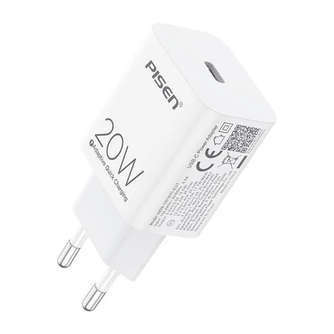 Pisen 20W PD Fali töltő (fehér)