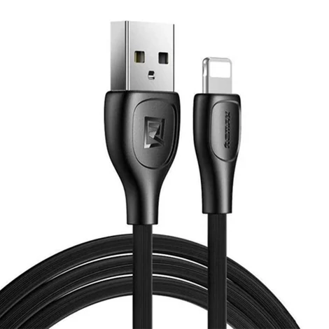 Remax Lesu Pro Kábel USB Lightning, 2.1A, 1m (fekete)