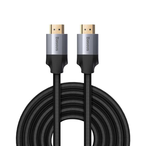 Kábel HDMI 2.0 radu Baseus Enjoyment, 4K, 3D, 5 m (čierno-sivý)