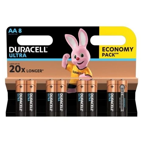 Duracell Alkalický Batéria Ultra Power LR6/AA 8 kus