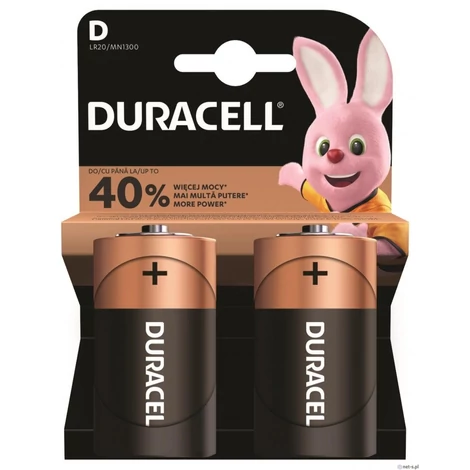 Duracell Basic D goliath batéria MN1300 (LR20) BL/2