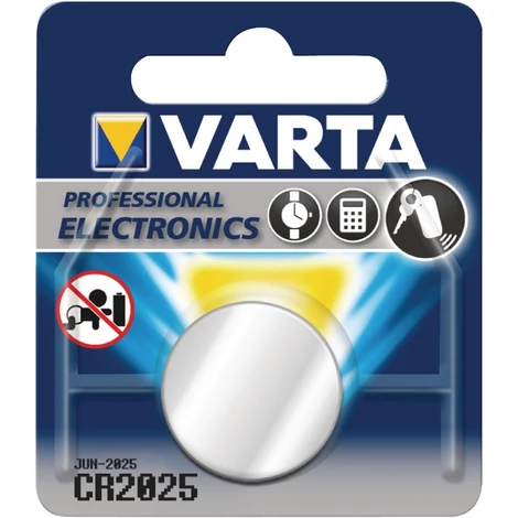 Varta CR2025 lithium gombelem 3V bl/1