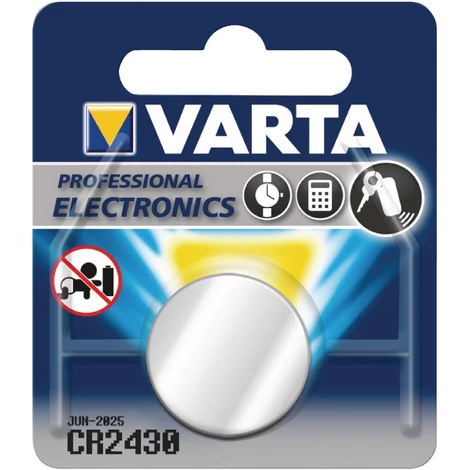 Varta CR2430 lithium gombelem 3V bl/1