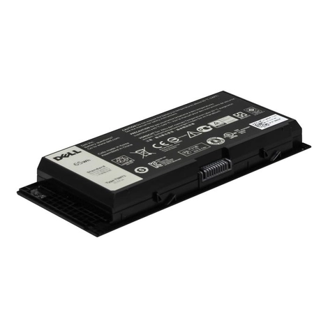 Dell 04GHF Original Battery, 65WHR, 6 Cell, Lithium Ion 