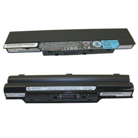 Fujitsu FUJ:CP669832-XX 1 st Original Battery 6 Cells 6700 MAH 