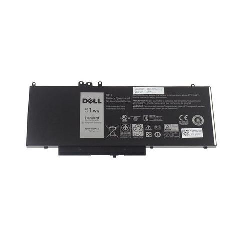 Dell W125702464 51Wh, 4-Cella, Li-Po, 7.4V, 6460mAh, Dell Inspiron E5250/E5270/E5450/E5470/E5550/E5570 Gyári Akkumulátor