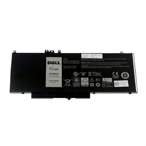 Dell 451-BBLN 4-Cell 51WHr Primary Lithium-Ion Original Battery 