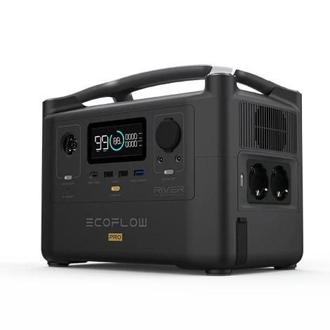 EcoFlow River Pro Hordozható Töltőállomás Power Station (EU verzió)