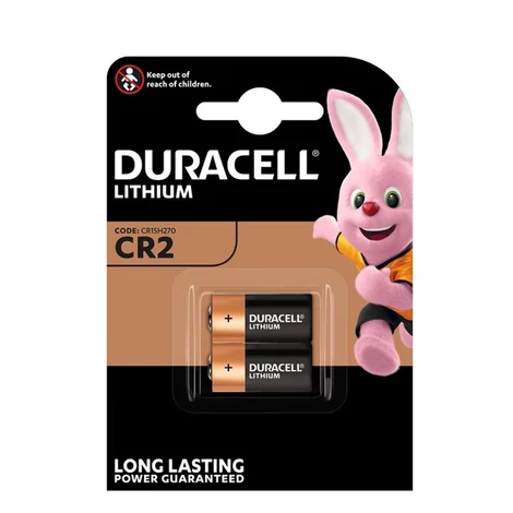 Duracell Lithium Photo Battery CR2 (3V) B2