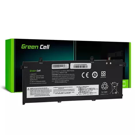 Green Cell Laptop akkumulátor L18C3P71, L18C3P72, L18L3P73, L18M3P73, L18M3P74, Lenovo ThinkPad T490 T495 P43s P14s T14 Gen 1 Gen 2
