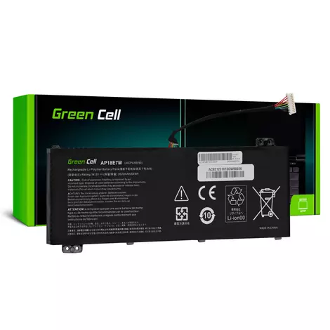 Green Cell AP18E7M AP18E8M akkumulátor Acer Nitro 5 AN515-44 AN515-45 AN515-54 AN515-55 AN515-57 AN515-58 AN517-51 AN517-54
