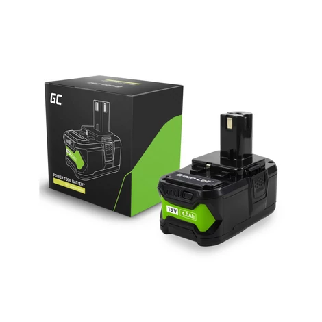 Green Cell akkumulátor Ryobi ONE+ 18V 4Ah RB18L40 csere akkumuláto