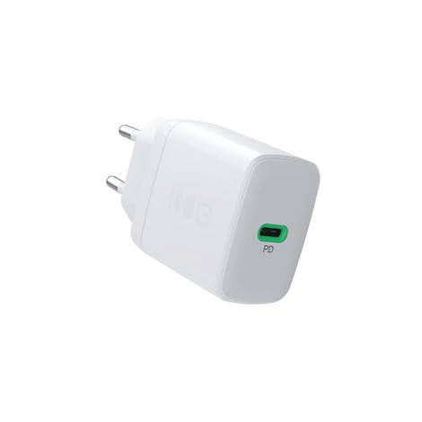 Greencell PowerSource Solo30 nabíjačka USB C biely napájací adaptér 30W zdroj