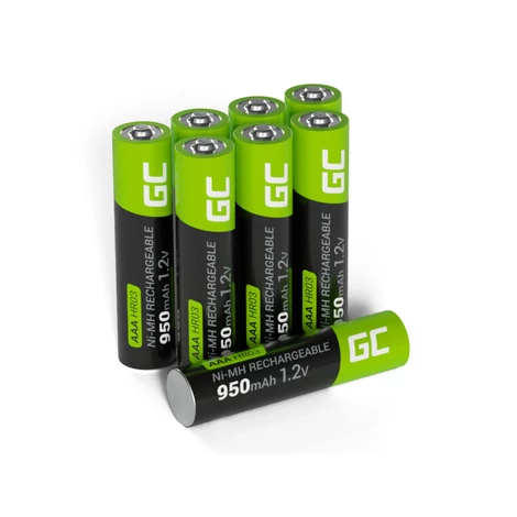 Green Cell 8x AAA HR03 950mAh akkumulátor