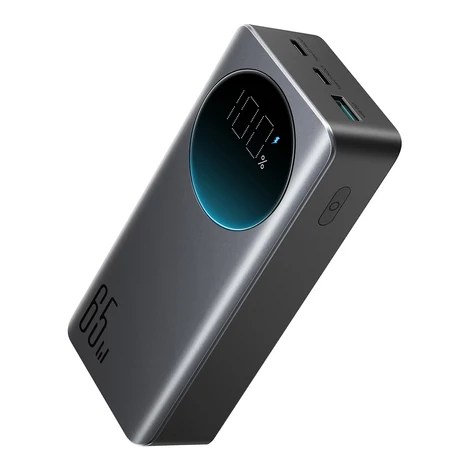 Powerbank Joyroom 30000mAh 65W cu afișaj digital (JR-PBF05) - negru