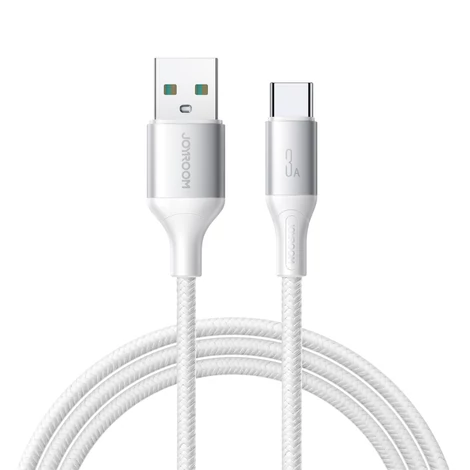 Joyroom S-A28 Flash Series 3A USB-A - USB-C Kábel 2m - Biela