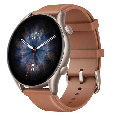 Amazfit GTR 3 Pro okosóra (barna bőr)
