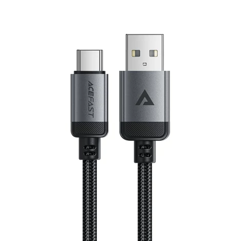 Acefast C20-04 USB-A - USB-C Kábel 480Mb/s 3A 1.2m - Čierny