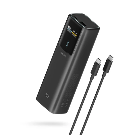 Cuktech Powerbank CKPB100PGLBL 150W 10000mAh USB-C USB-A - čierna