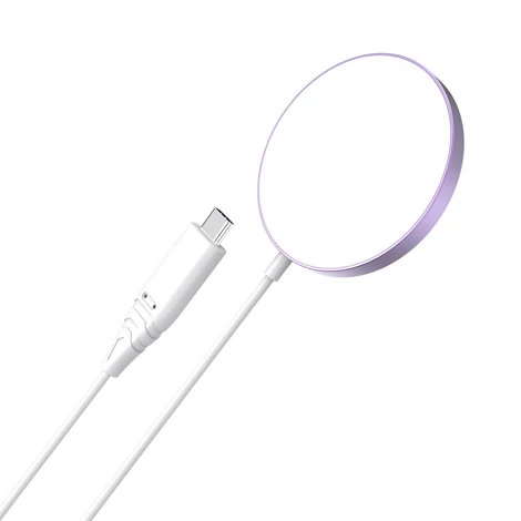 Choetech Magnetická bezdrôtová nabíjačka 15W MagSafe pre iPhone 12/13/14 ružová (T518-F-PK)