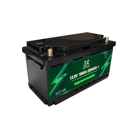 Idealakku IA sorozatú LiFePO₄ akkumulátor 12,8V 180Ah intelligens BMS-sel, Bluetooth-tal & integrált fűtéssel