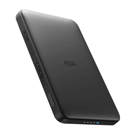 ESR Qi2 MagSlim 5000 mAh magnetická powerbanka (čierna)