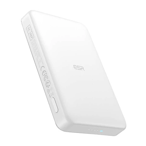 ESR Qi2 MagSlim 10000 mAh magnetická powerbanka (biela)