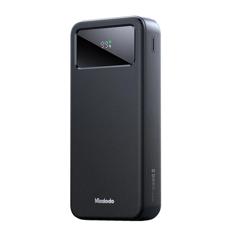 Mcdodo Power Bank MC-4230 s digitálnym displejom 20000mAh 1C+2A, 22.5W (čierna)