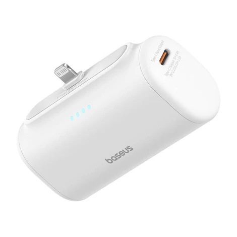 Baseus Compact powerbank, 5000mAh, 20W (biela)