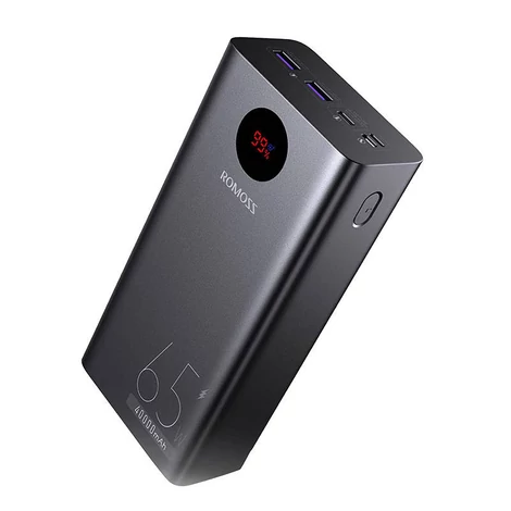 Romoss Powerbank PEA40 Pro 40000mAh, 65W (čierna)