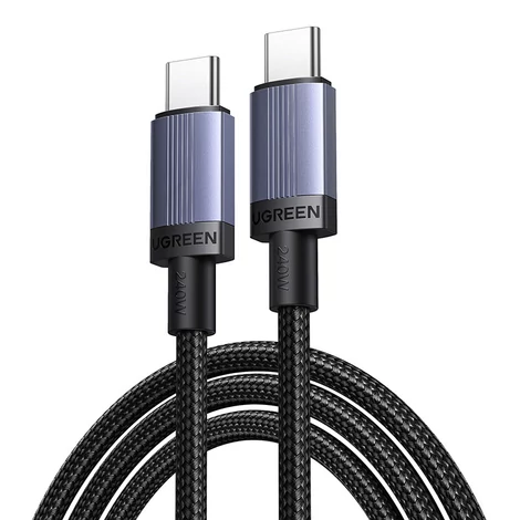 Ugreen L528 USB-C-USB-C kábel, 240W, 3m (sivá)