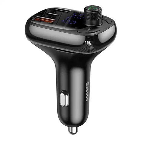 Baseus S-13 Autós Bluetooth MP3 Lejátszó T-alakú, OS (Fekete)