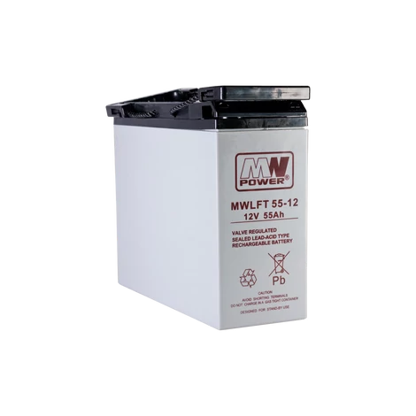 MPLPower AGM MWLFT batéria VRLA 12V/55Ah (277x106x222mm)