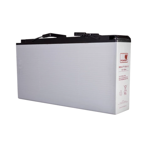 MPLPower AGM MWLFT batéria VRLA 12V/150Ah (551x109x288mm) Predný terminál