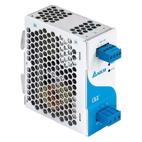 Tápegység DELTA DRP024V120W1BN, Delta DIN sínre szerelhető 24V/5A, CLIQ II, Nagy hatásfok