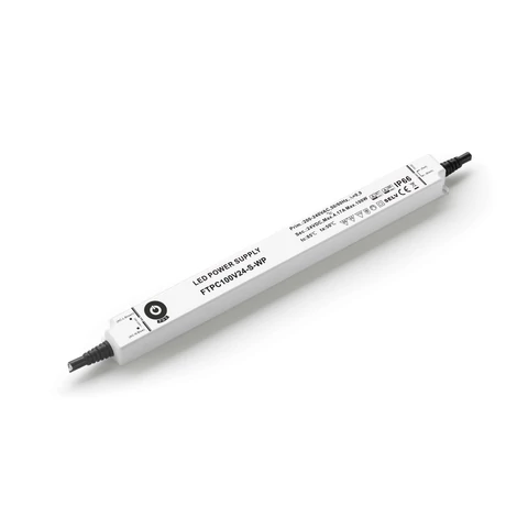 Tápegység POS FTPC100V24-S-WP, POS LED meghajtó 24V/4,17A CV, IP66 vékony műanyag ház