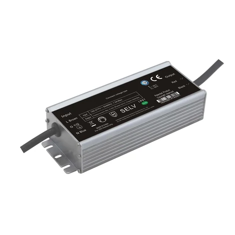 GLP GLSV-100B024, napájací zdroj GLP 100W: 24V/4,17A, CV, kovové puzdro, obdĺžnikový