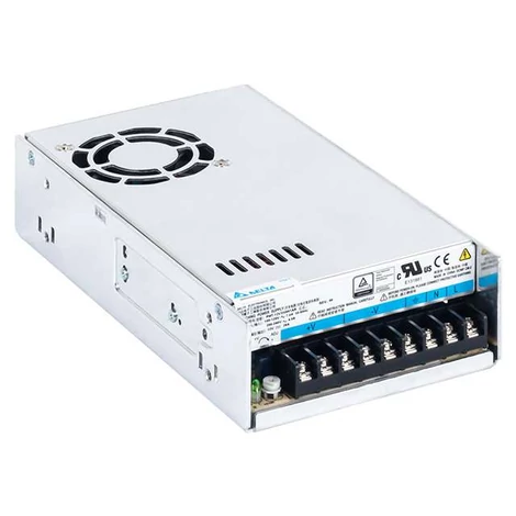Napájací zdroj DELTA PMT-12V350W1AR, zapuzdrený Delta, montovateľný do panelu 12V/29A,