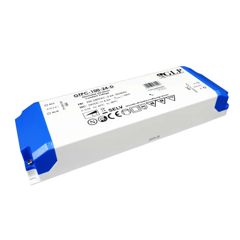 GLP GTPC-100-24-D, napájací zdroj GLP, triak, stmievateľný LED ovládač, 24V / 1,4-4,2A