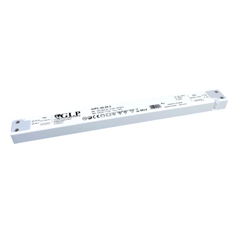 GLP GTPC-60-12-S, napájací zdroj GLP: 12V/5A, CV, plastové puzdro, tenký