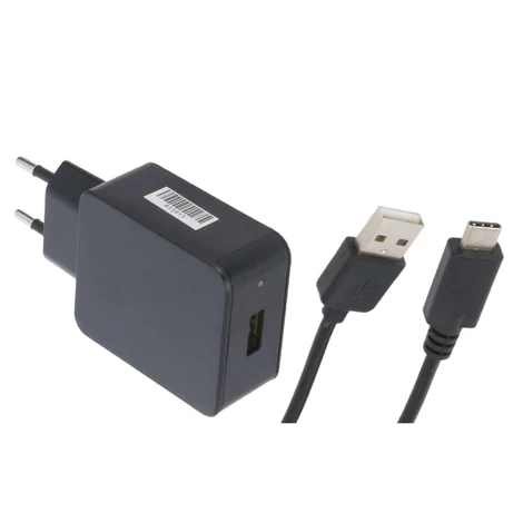 Napájací zdroj POS POS05300A-USB-C, 5V/3A/15W, vertikálny adaptér, AC:CEE7/16. DC: USB-C